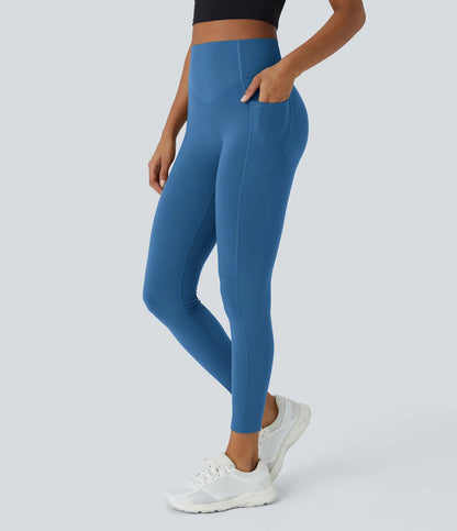 Amoura UltraSculpt™ High Waisted Tummy Control Pocket Shaping Training Leggings