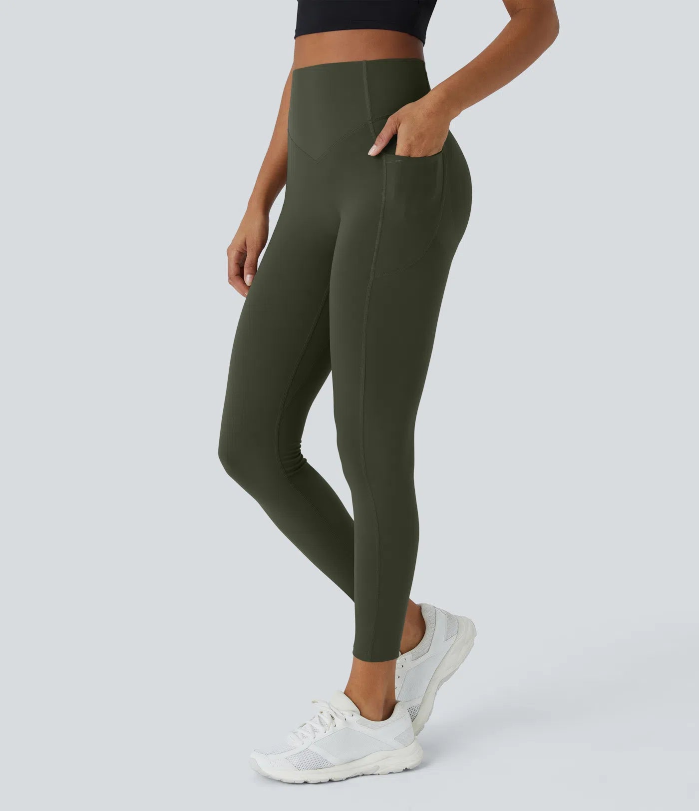 Amoura UltraSculpt™ High Waisted Tummy Control Pocket Shaping Training Leggings