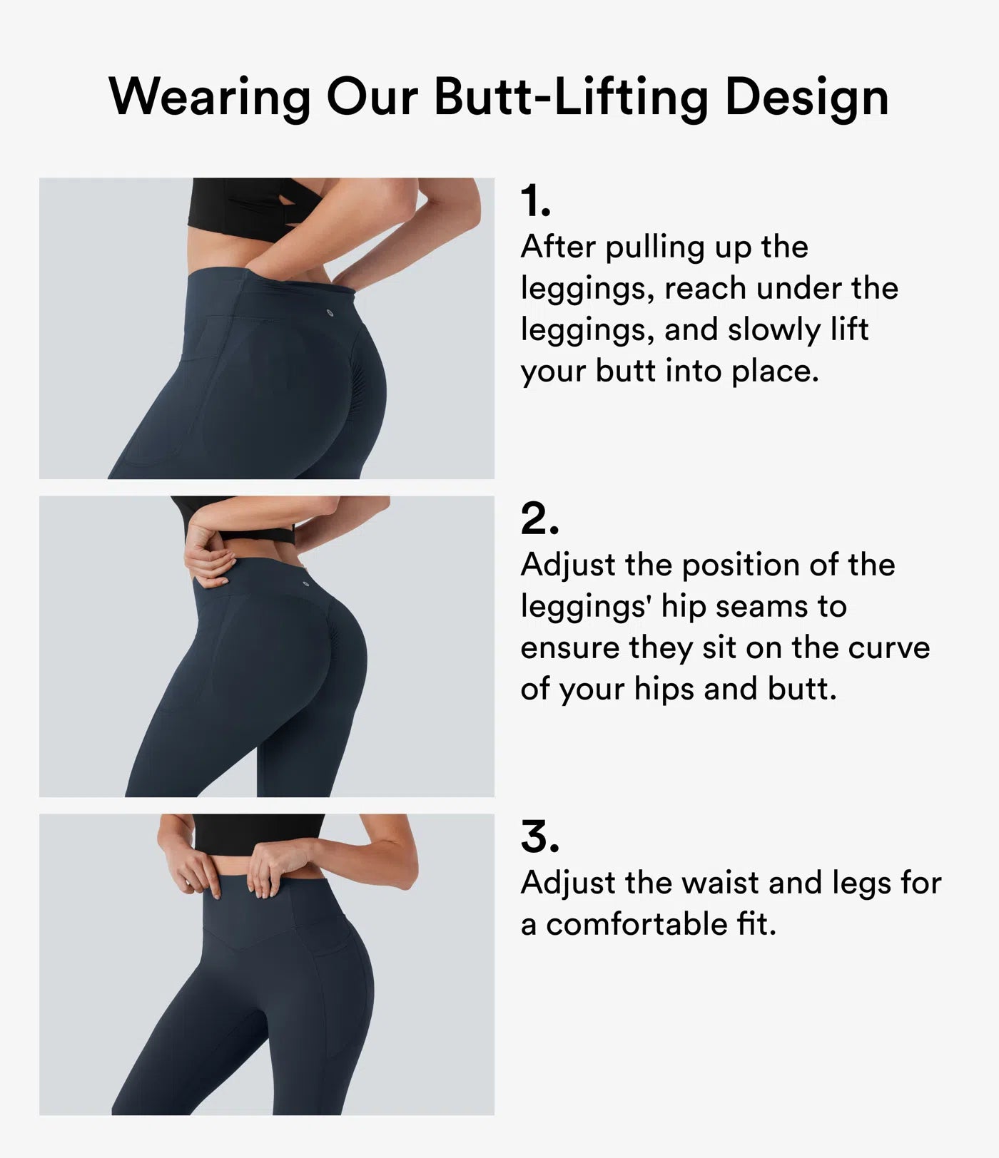 Amoura UltraSculpt™ High Waisted Tummy Control Pocket Shaping Training Leggings