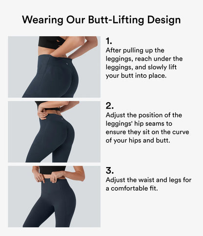 Amoura UltraSculpt™ High Waisted Tummy Control Pocket Shaping Training Leggings