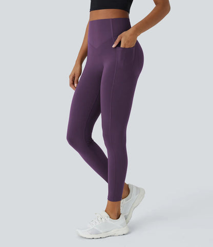 Amoura UltraSculpt™ High Waisted Tummy Control Pocket Shaping Training Leggings