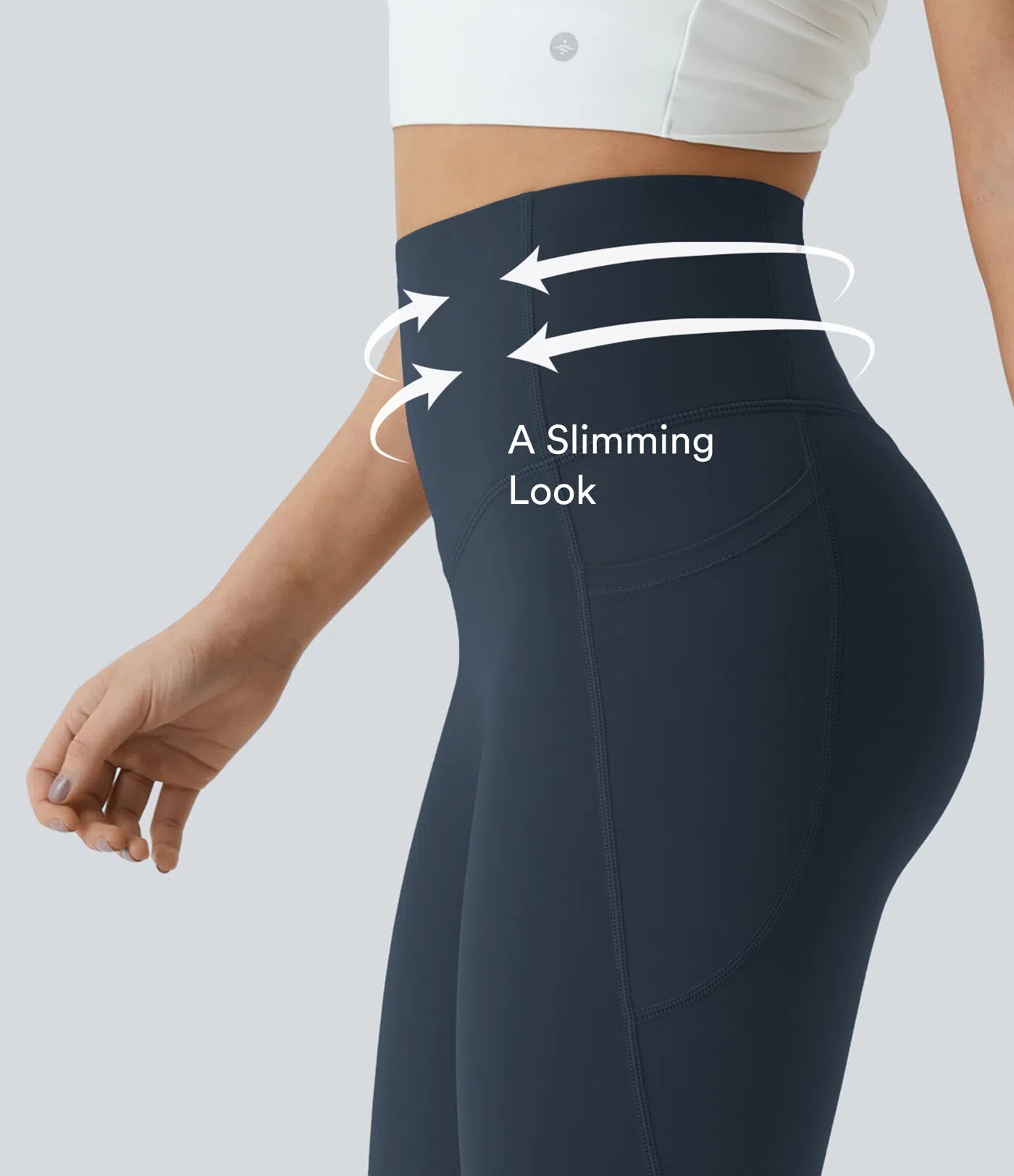 Amoura UltraSculpt™ High Waisted Tummy Control Pocket Shaping Training Leggings