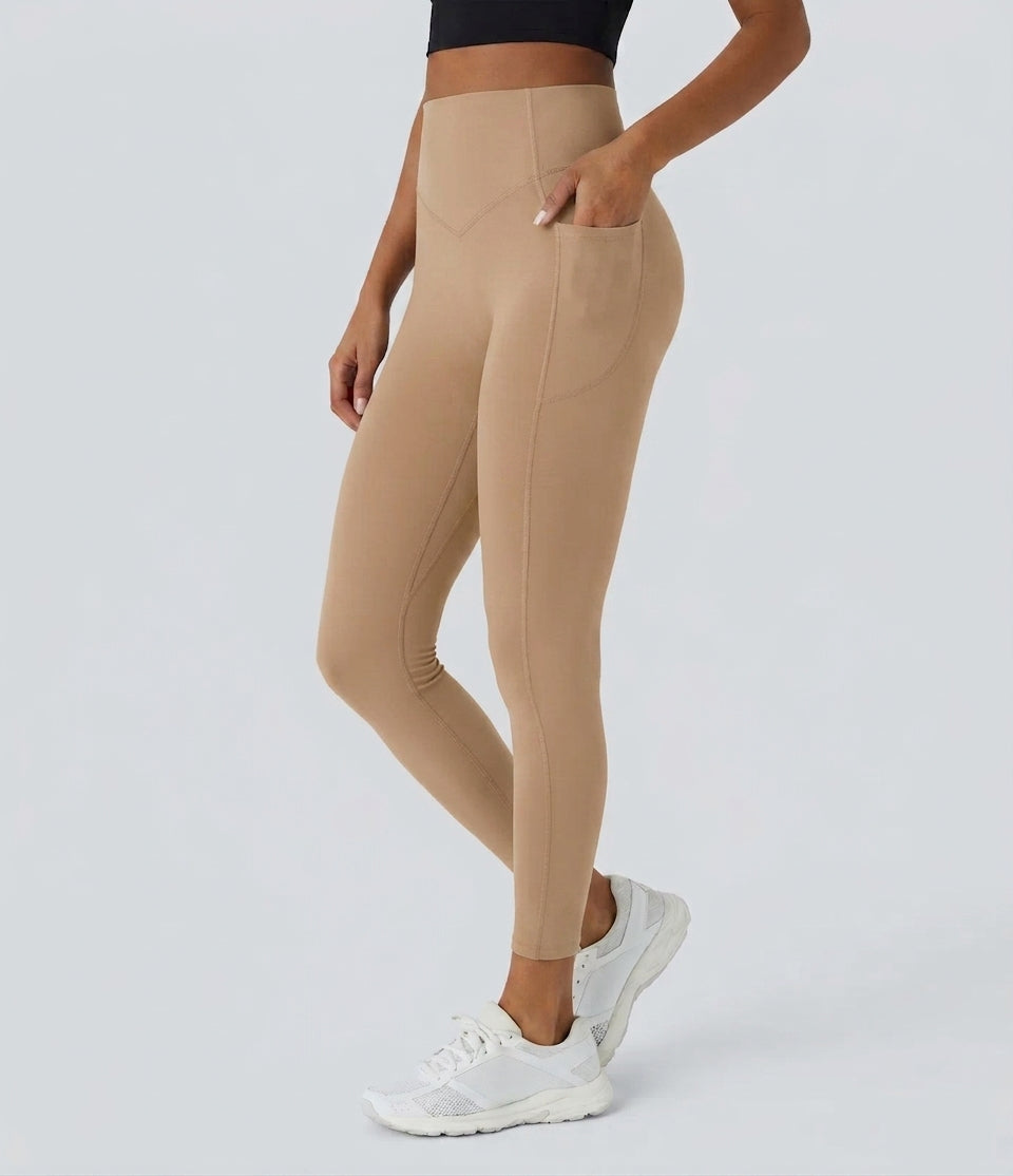 Amoura UltraSculpt™ High Waisted Tummy Control Pocket Shaping Training Leggings