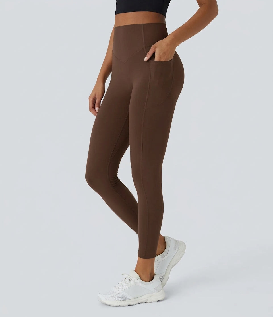 Amoura UltraSculpt™ High Waisted Tummy Control Pocket Shaping Training Leggings