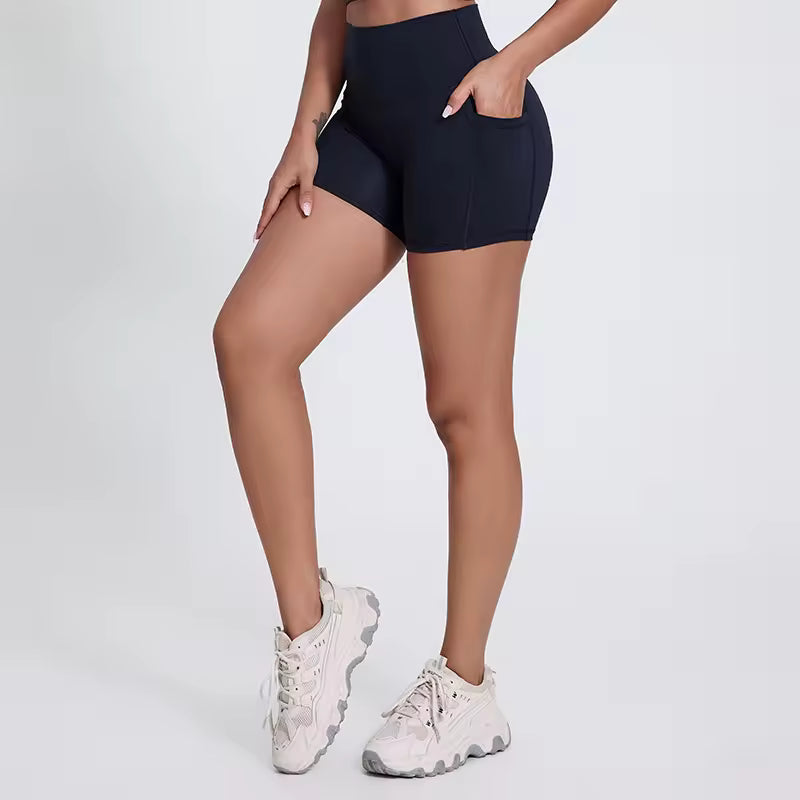 Yoga Impact Shorts, Amoura Buttery Soft Workout Yoga Pants for Women